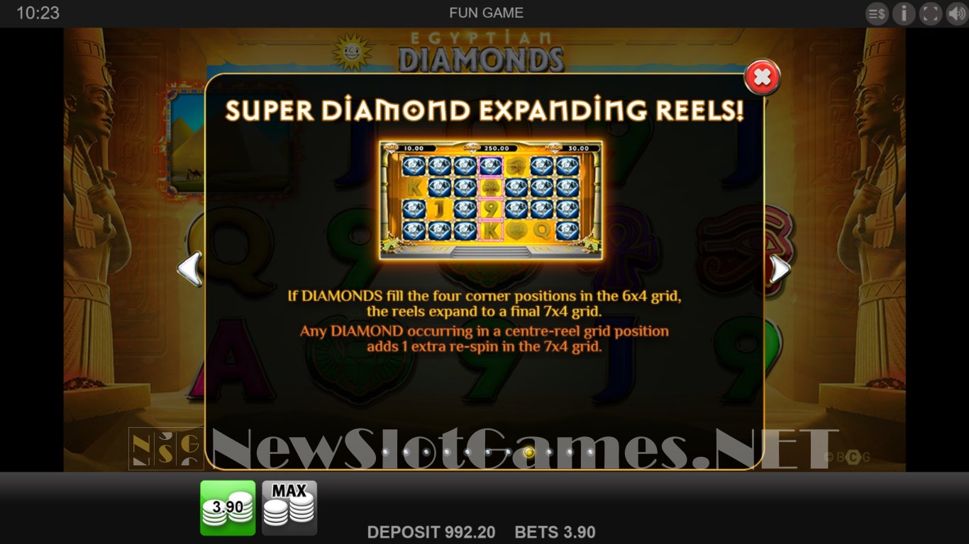 Egyptian Diamonds Slot Slot Image in Demo - pic. 6