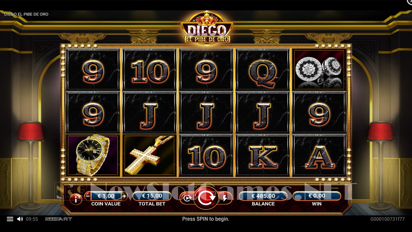 Diego El Pibe De Oro Slot Demo Image