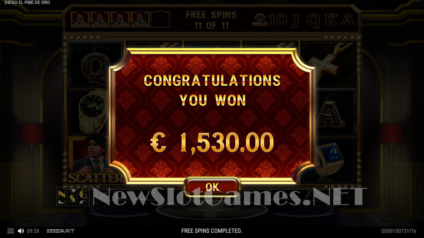 Diego El Pibe De Oro Slot Slot Image in Demo - pic. 3