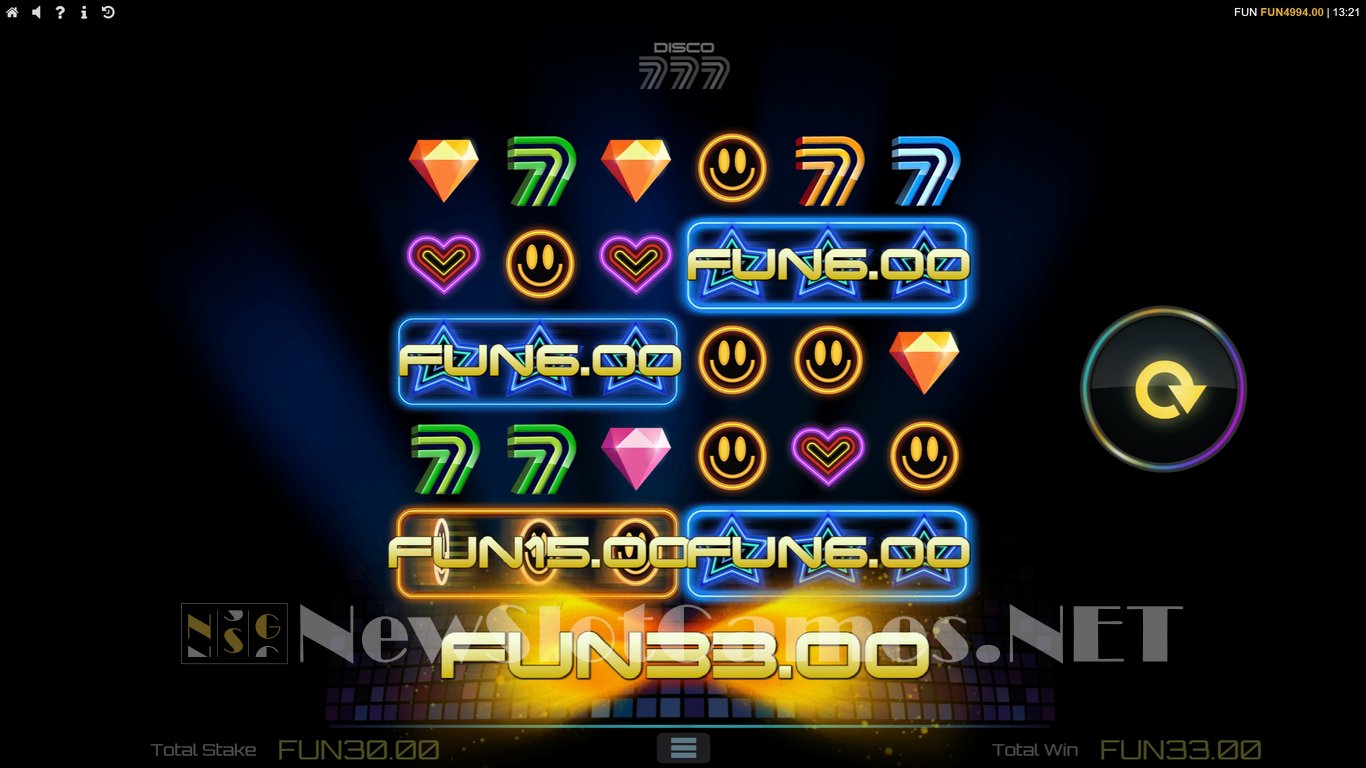 Disco 777 Slot Slot Image in Demo - pic. 2