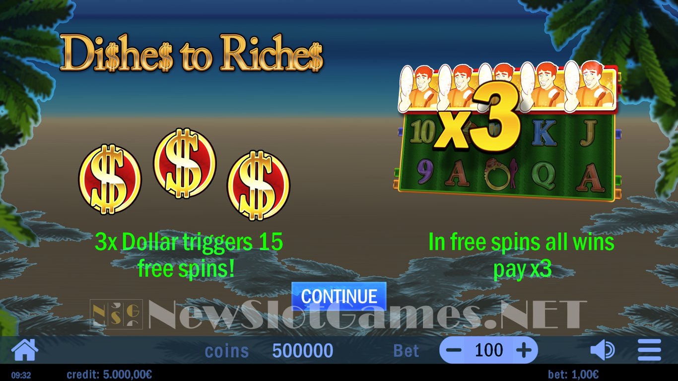Dishes to Riches Slot Demo Image