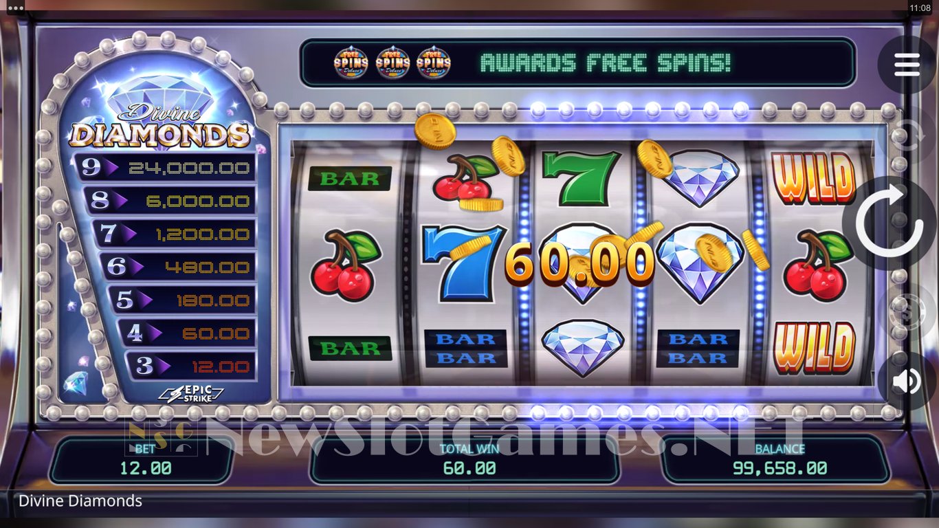 Divine Diamonds Slot Slot Image in Demo - pic. 2