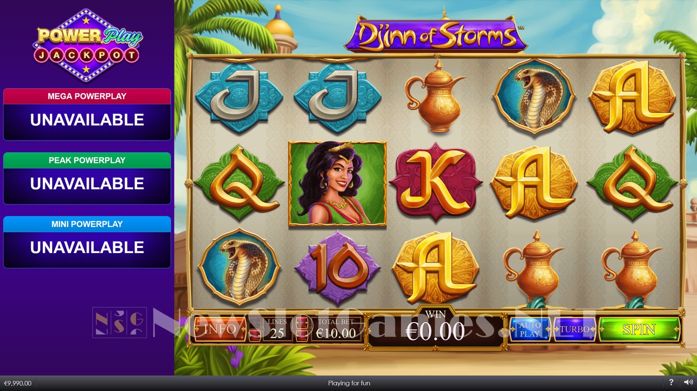Djinn of Storms Slot Slot Image in Demo - pic. 2