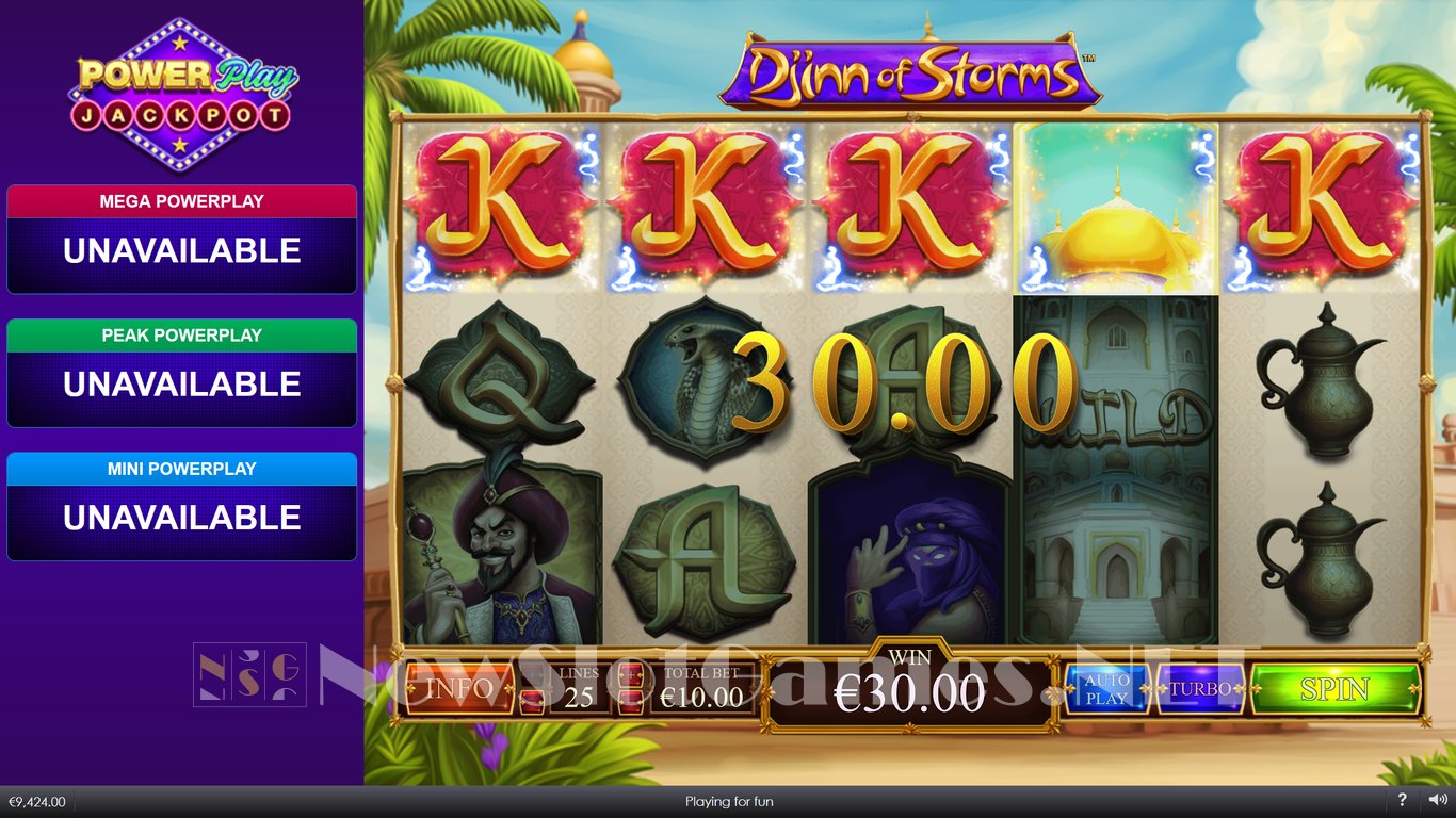 Djinn of Storms Slot Slot Image in Demo - pic. 3