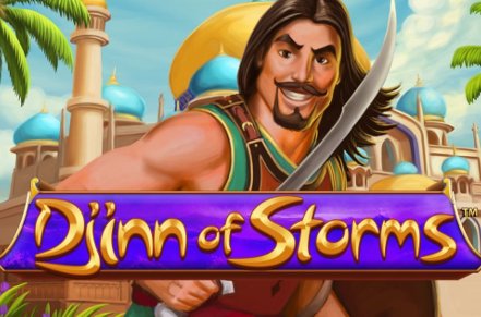 Djinn of Storms Slot Logo