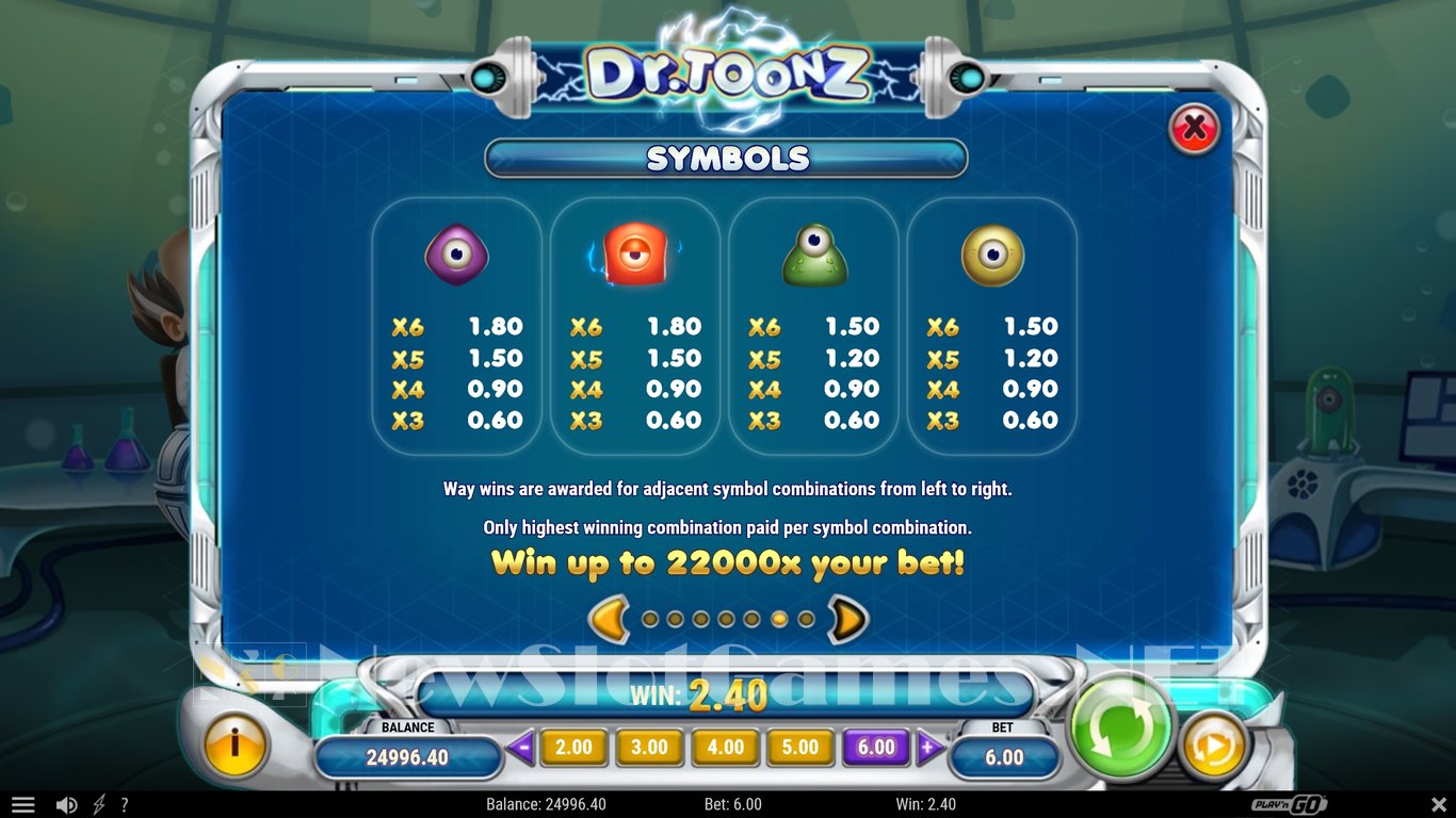 Dr Toonz Slot Slot Image in Demo - pic. 7