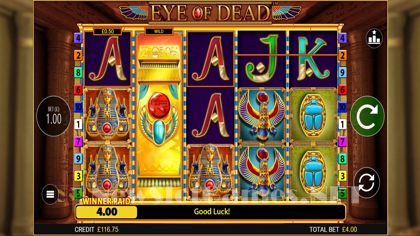 Eye of Dead Slot Demo Image