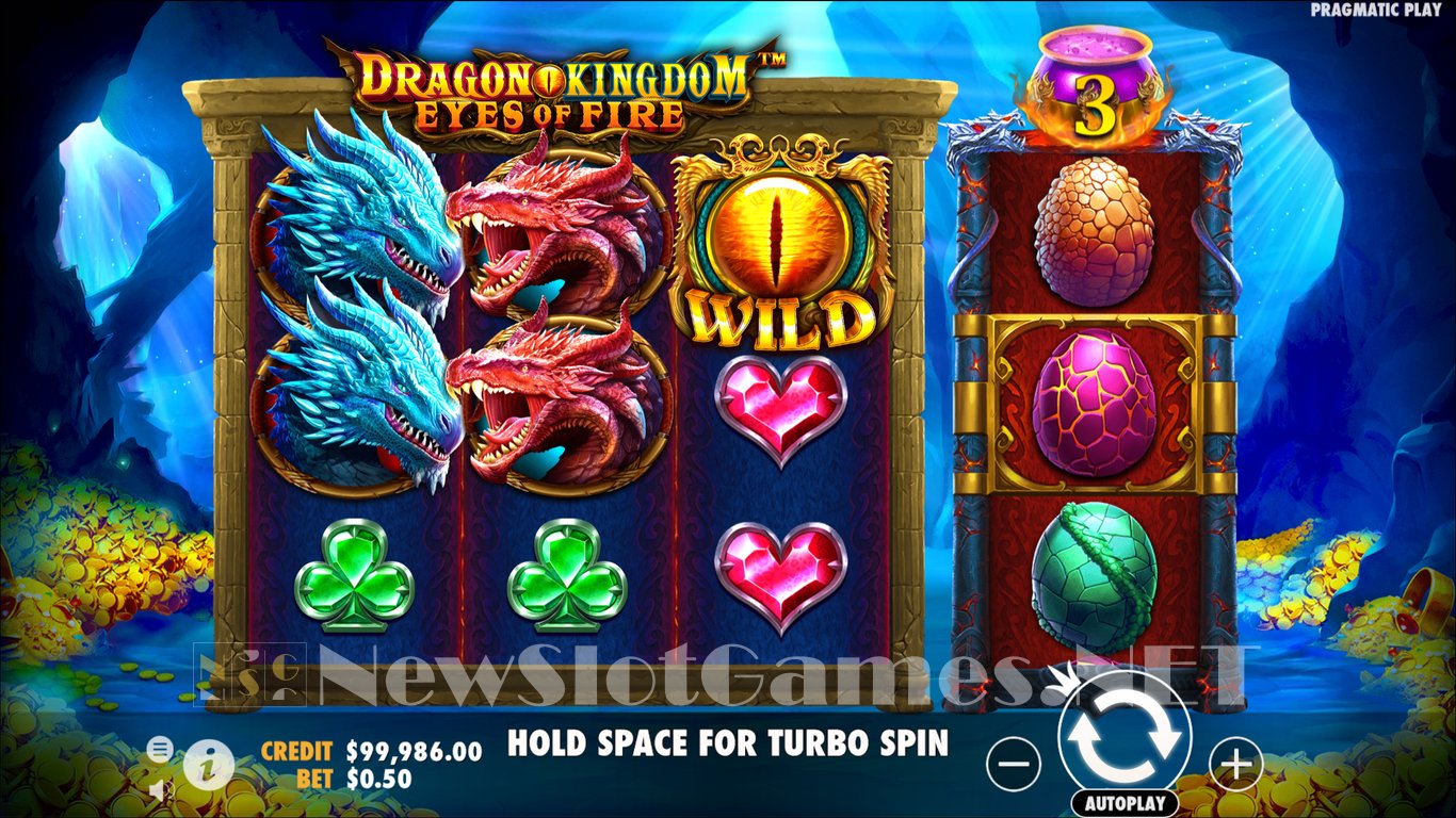 Dragon Kingdom Eyes of Fire Slot Demo Image