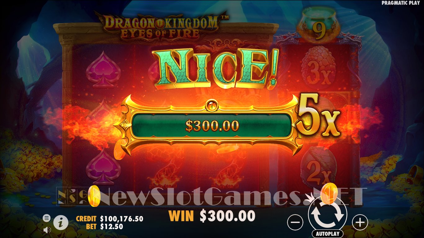 Dragon Kingdom Eyes of Fire Slot Slot Image in Demo - pic. 3