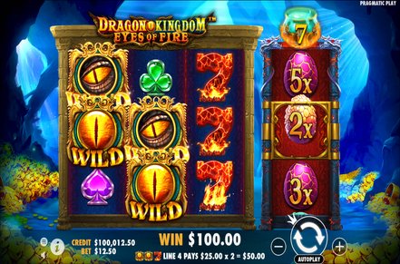 Dragon Kingdom Eyes of Fire Slot Icon