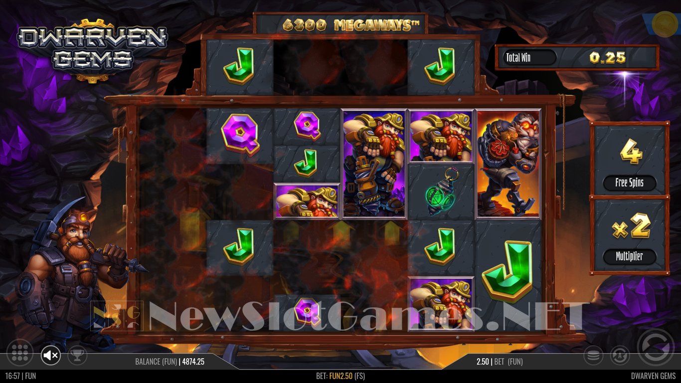 Dwarven Gems Megaways Slot Slot Image in Demo - pic. 10