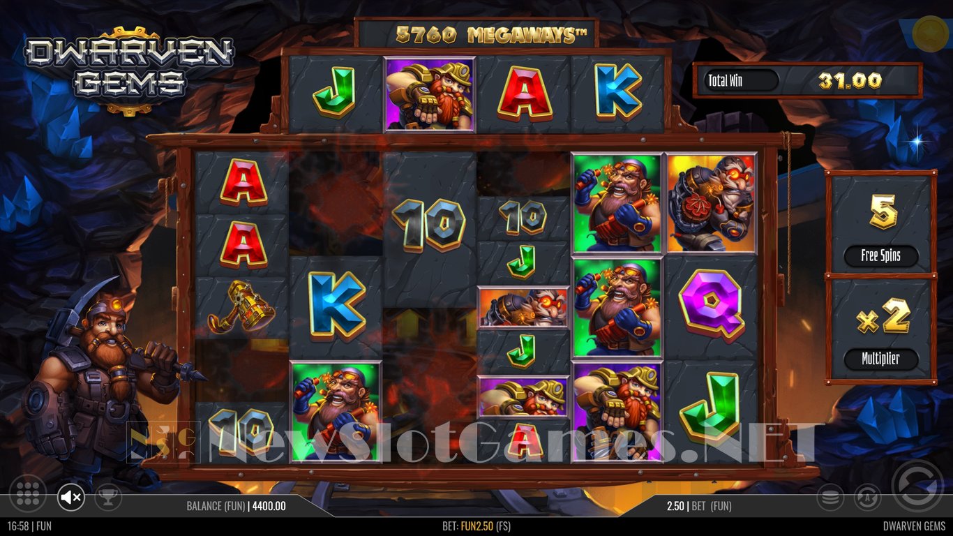 Dwarven Gems Megaways Slot Slot Image in Demo - pic. 14