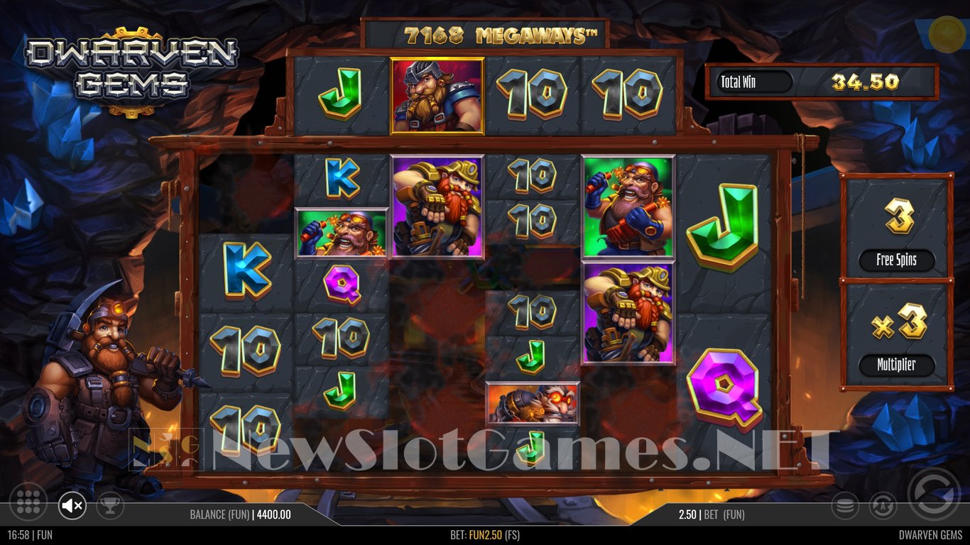 Dwarven Gems Megaways Slot Slot Image in Demo - pic. 15
