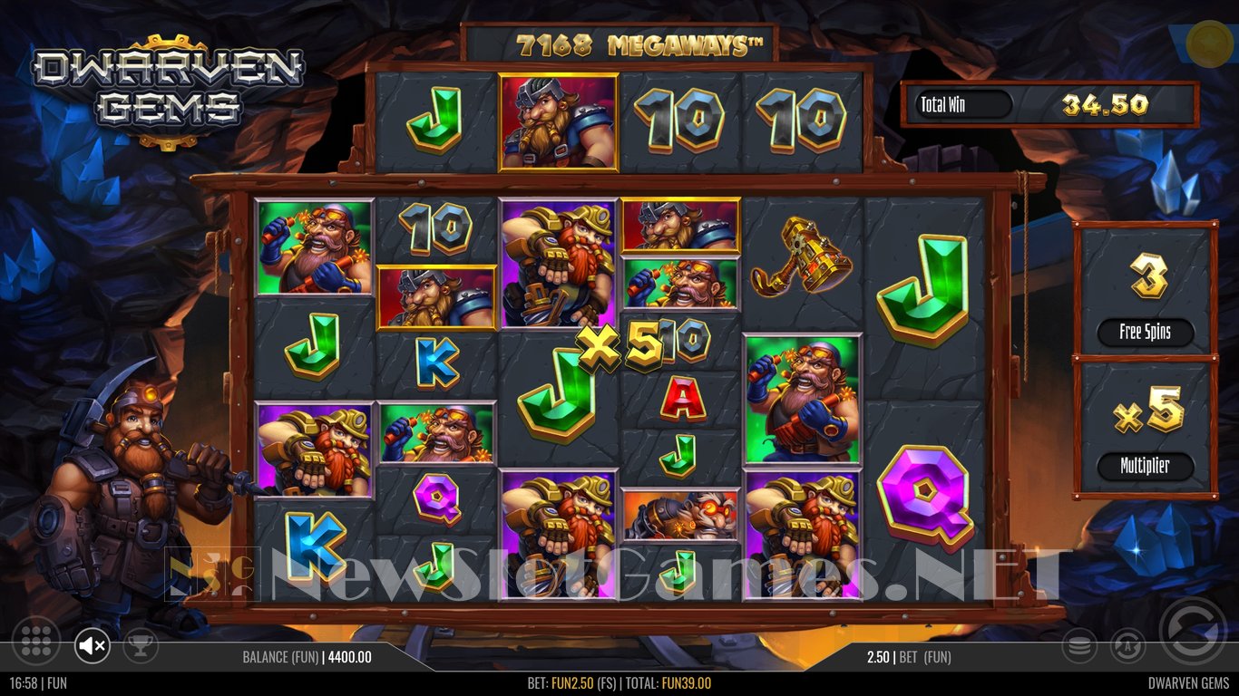 Dwarven Gems Megaways Slot Slot Image in Demo - pic. 16