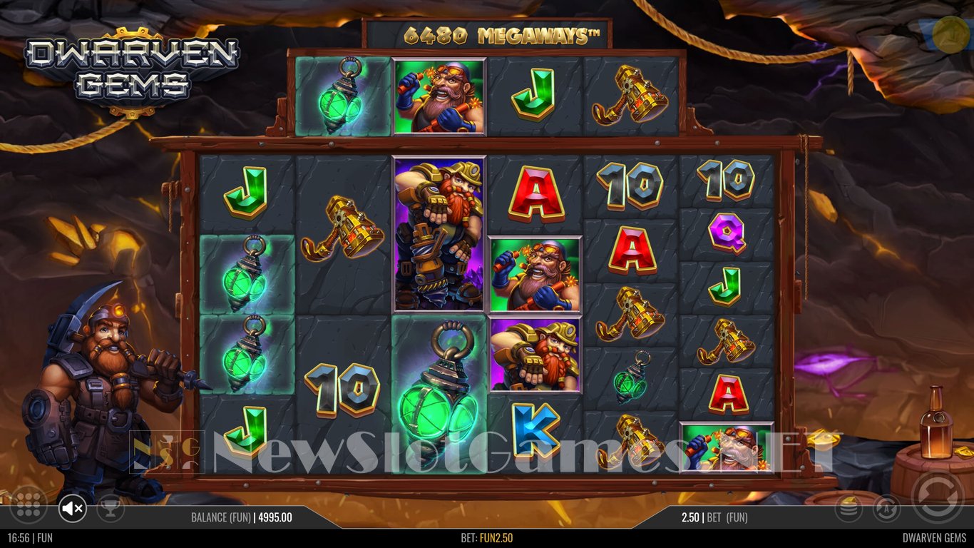 Dwarven Gems Megaways Slot Slot Image in Demo - pic. 2