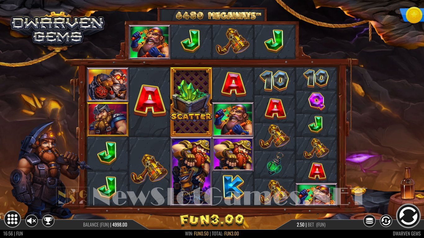Dwarven Gems Megaways Slot Slot Image in Demo - pic. 3