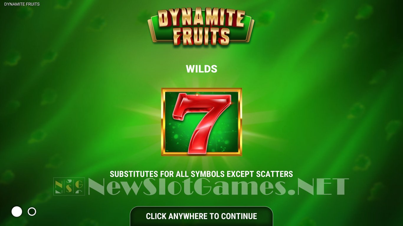 Dynamite Fruits Slot Demo Image