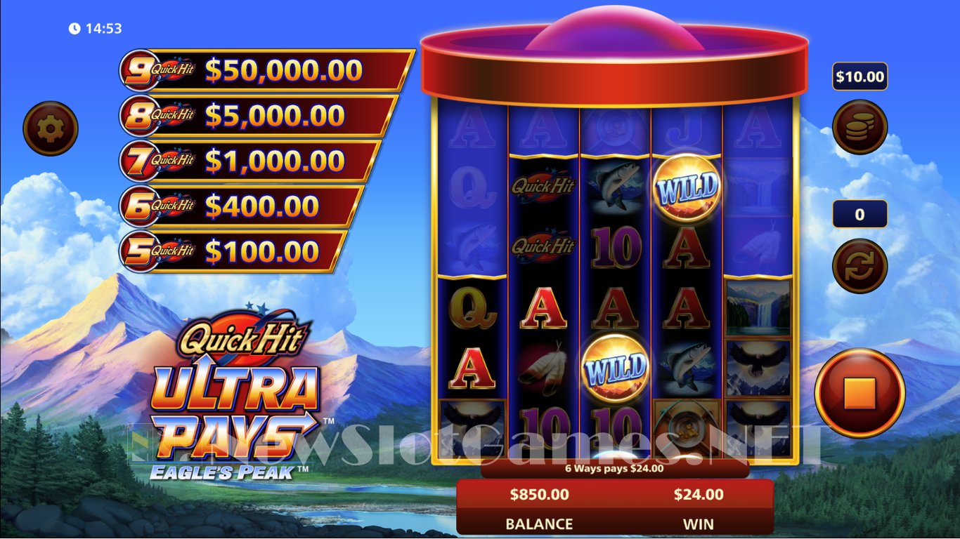 Quick Hit Eagles Peak Slot Slot Image in Demo - pic. 3