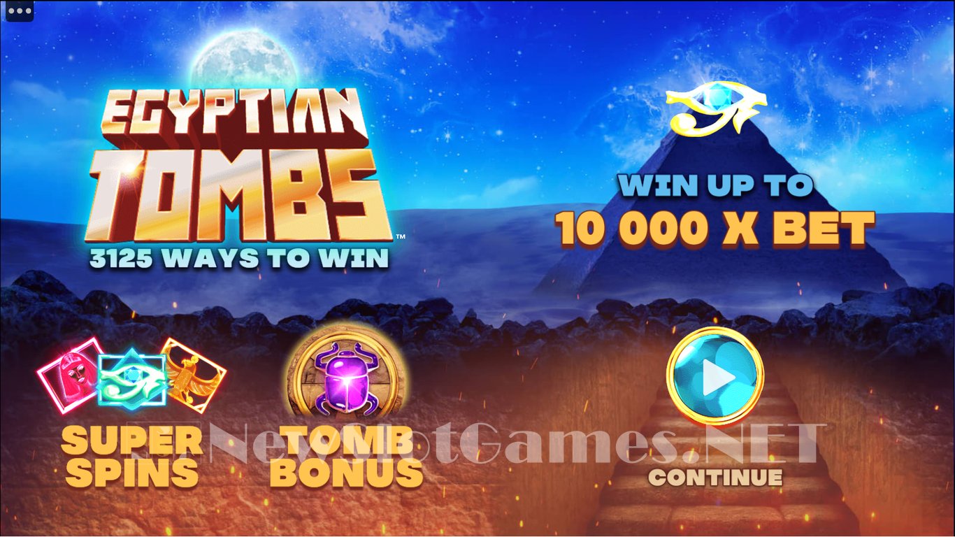 Egyptian Tombs Slot Demo Image