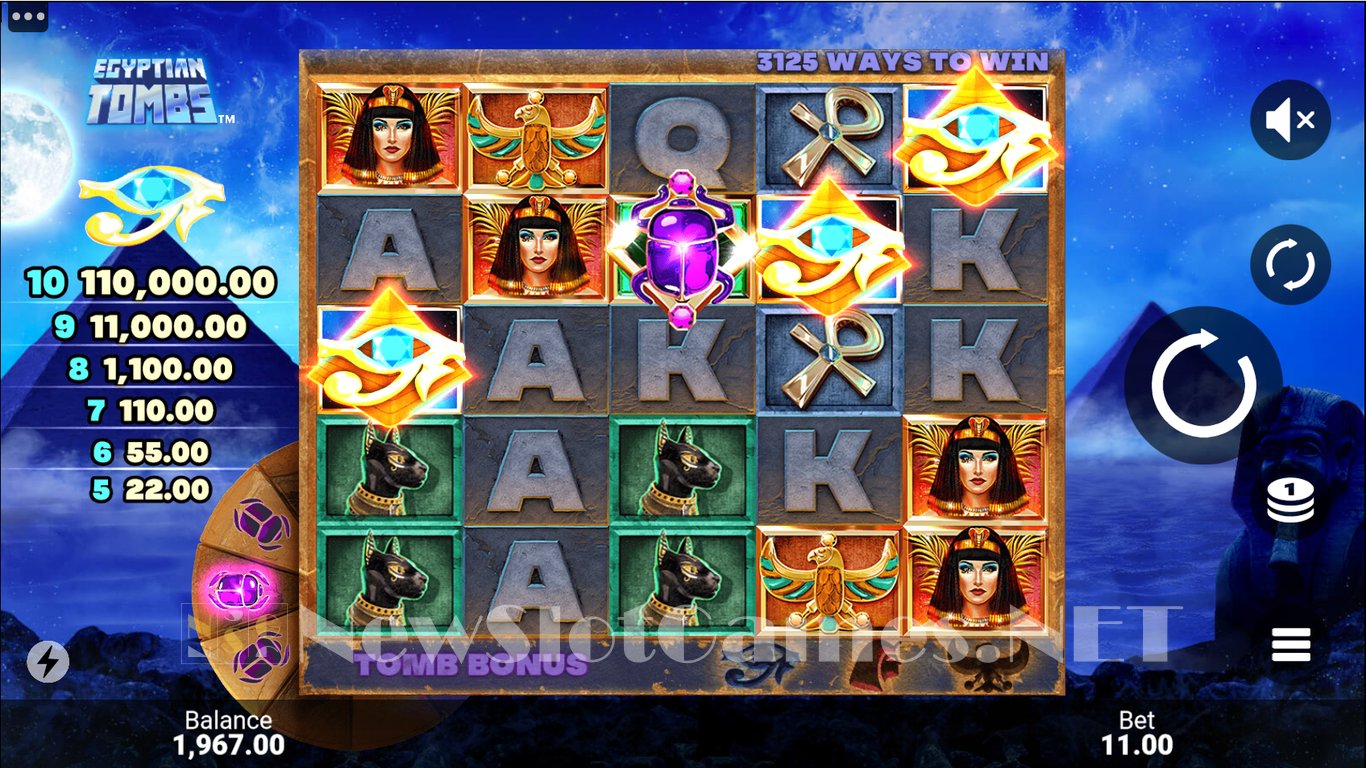 Egyptian Tombs Slot Slot Image in Demo - pic. 2