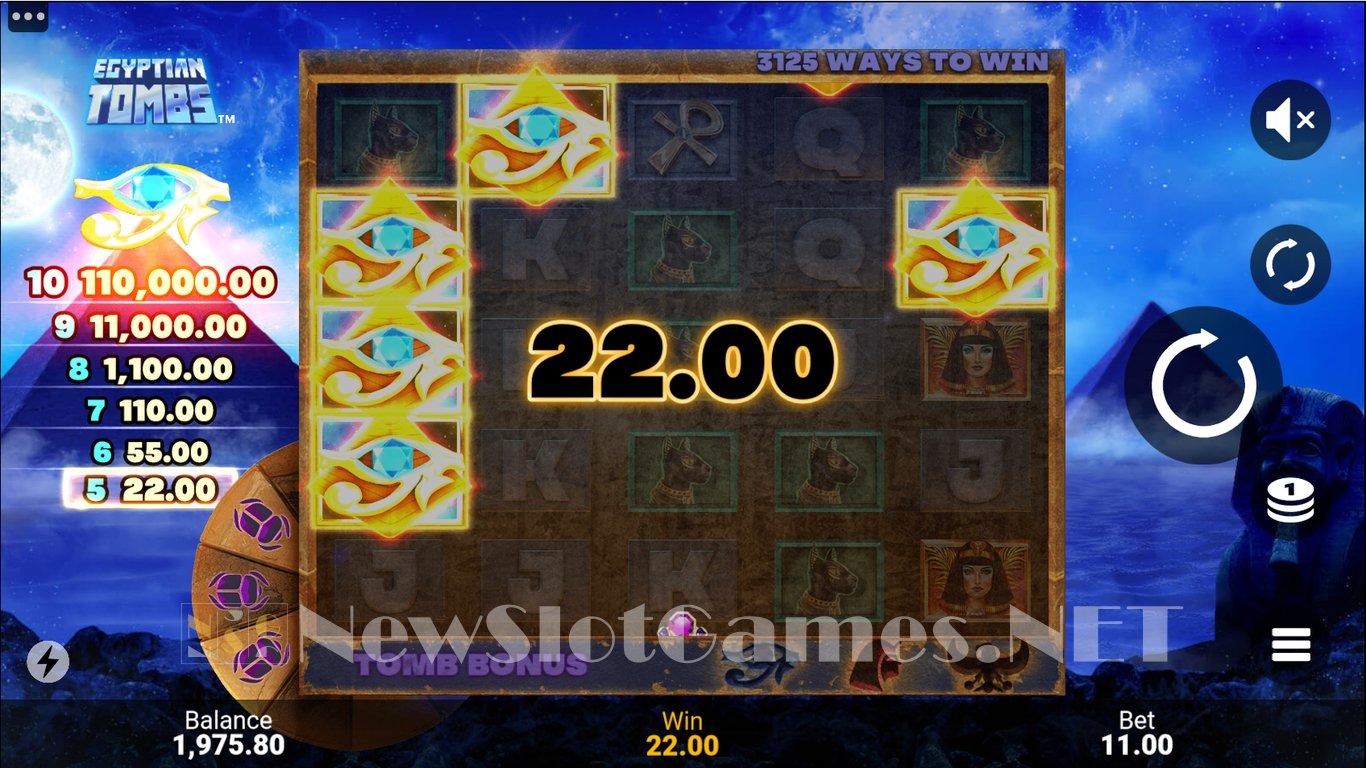 Egyptian Tombs Slot Slot Image in Demo - pic. 3