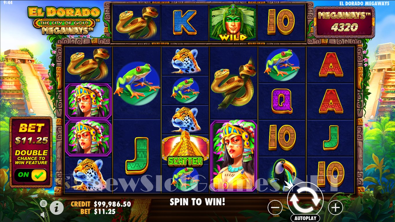 El Dorado The City of Gold Megaways Slot Slot Image in Demo - pic. 2
