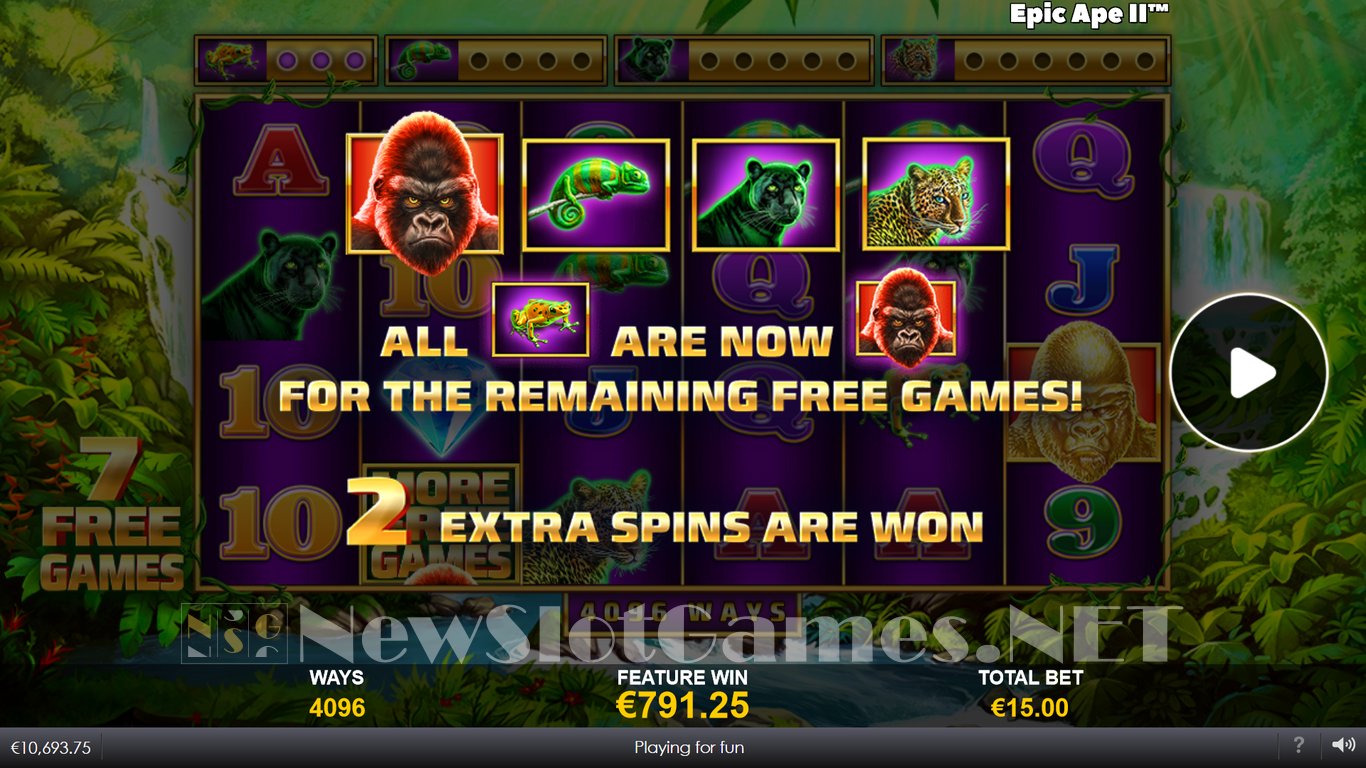 Epic Ape 2 Slot Slot Image in Demo - pic. 8