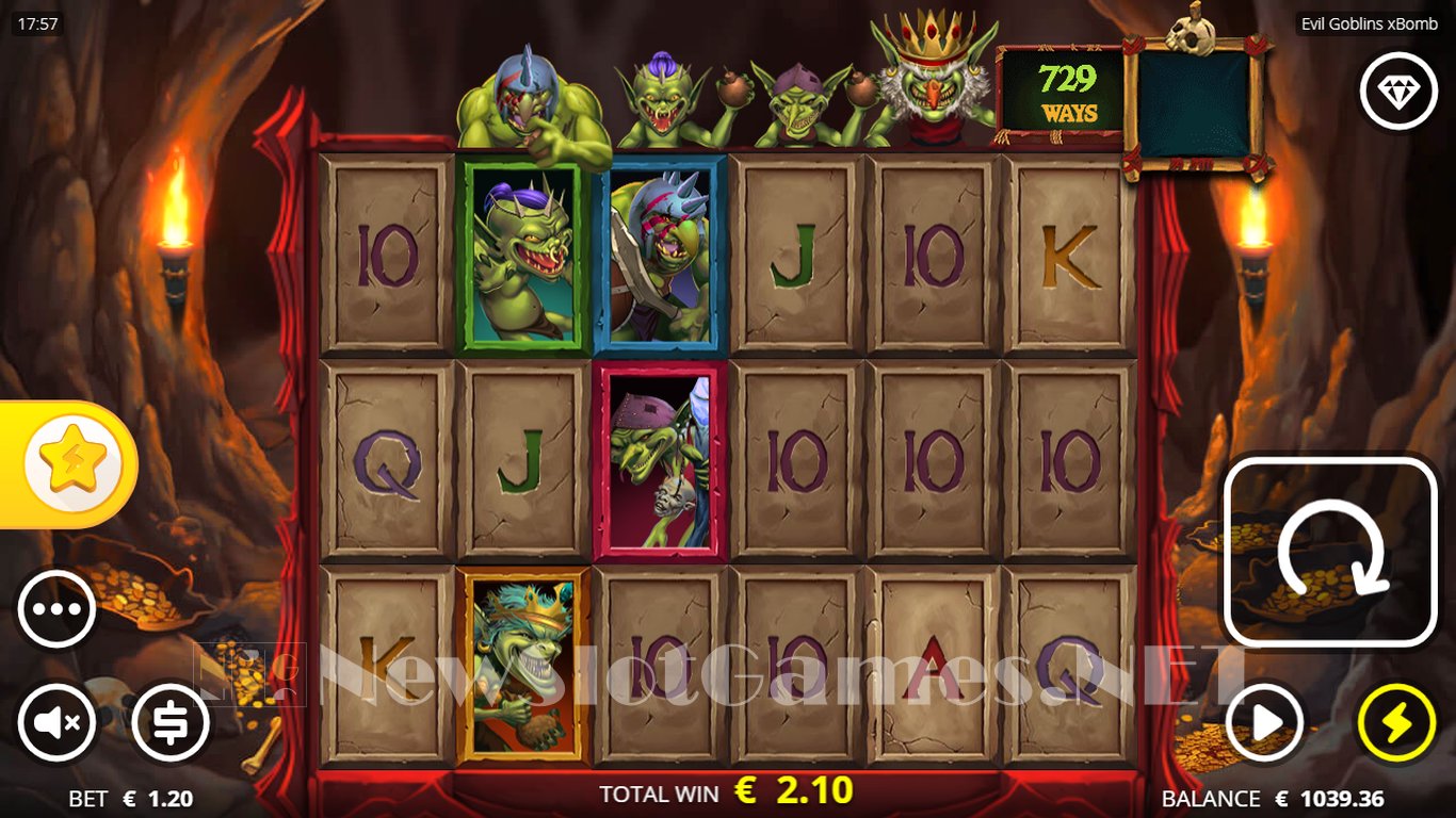 Evil Goblins Slot Demo Image