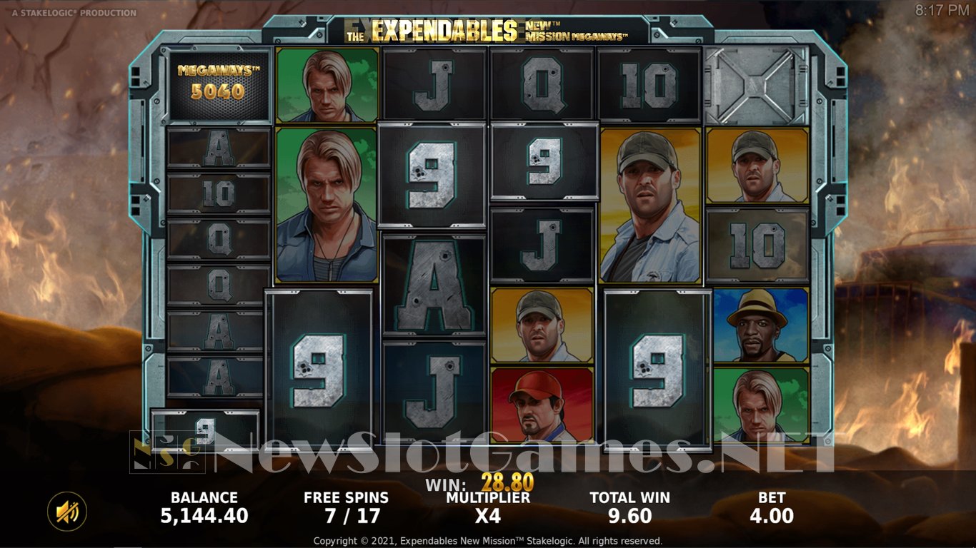 The Expendables New Mission Megaways Slot Slot Image in Demo - pic. 13