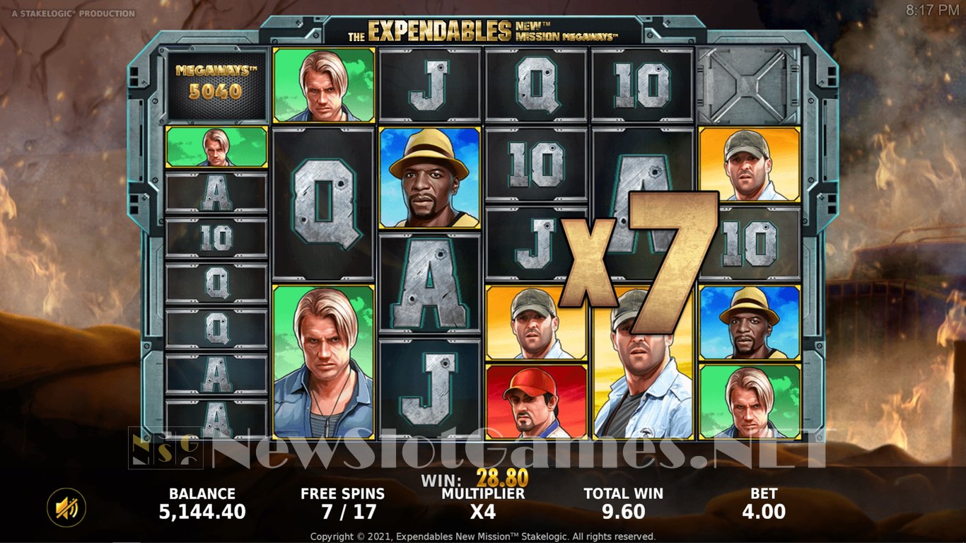 The Expendables New Mission Megaways Slot Slot Image in Demo - pic. 14