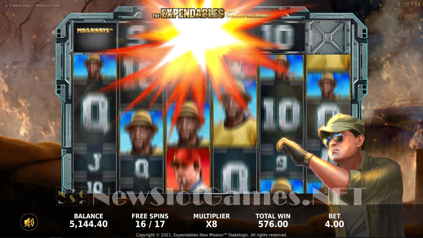 The Expendables New Mission Megaways Slot Slot Image in Demo - pic. 16