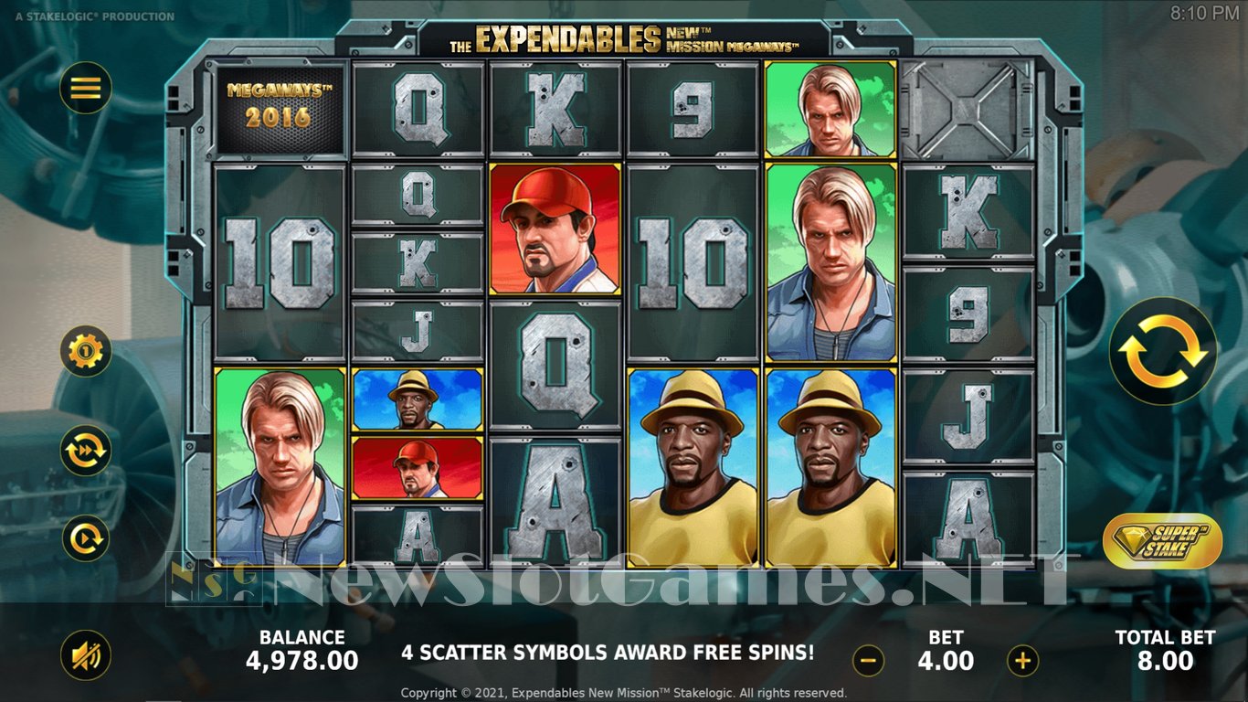 The Expendables New Mission Megaways Slot Slot Image in Demo - pic. 2
