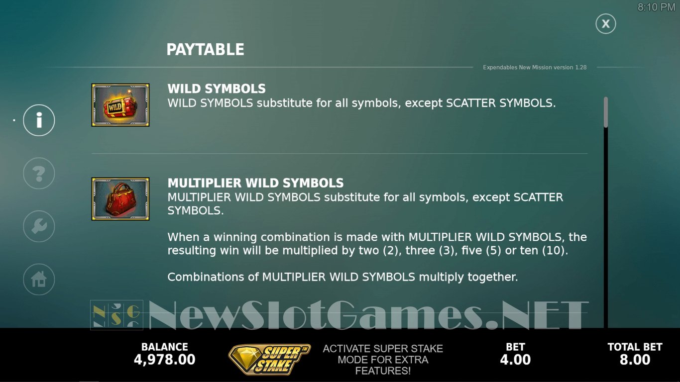 The Expendables New Mission Megaways Slot Slot Image in Demo - pic. 3