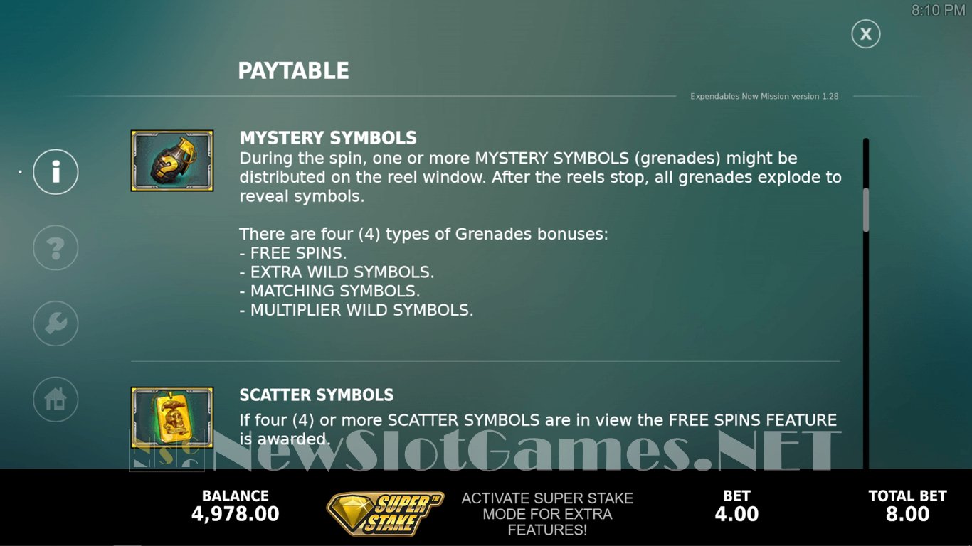 The Expendables New Mission Megaways Slot Slot Image in Demo - pic. 4