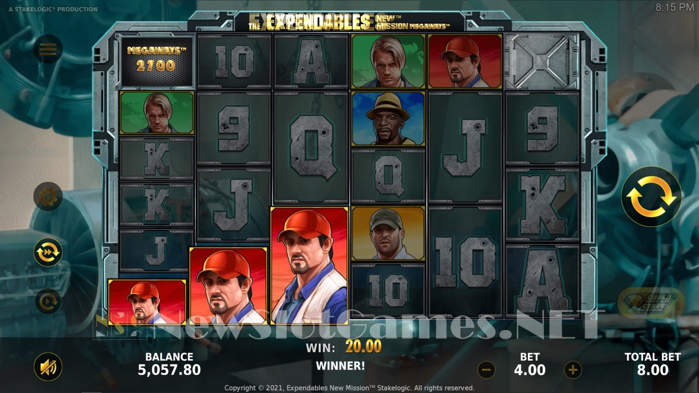 The Expendables New Mission Megaways Slot Slot Image in Demo - pic. 5