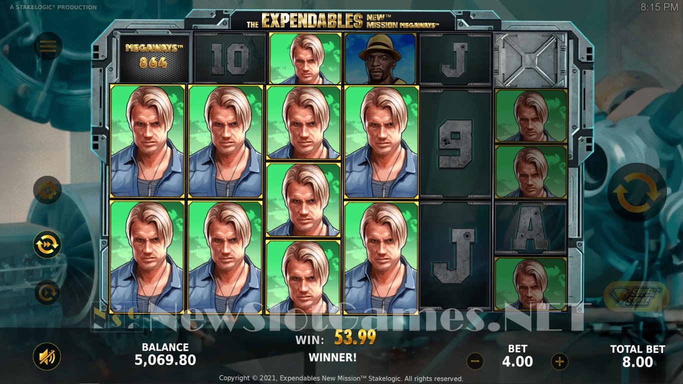 The Expendables New Mission Megaways Slot Slot Image in Demo - pic. 8