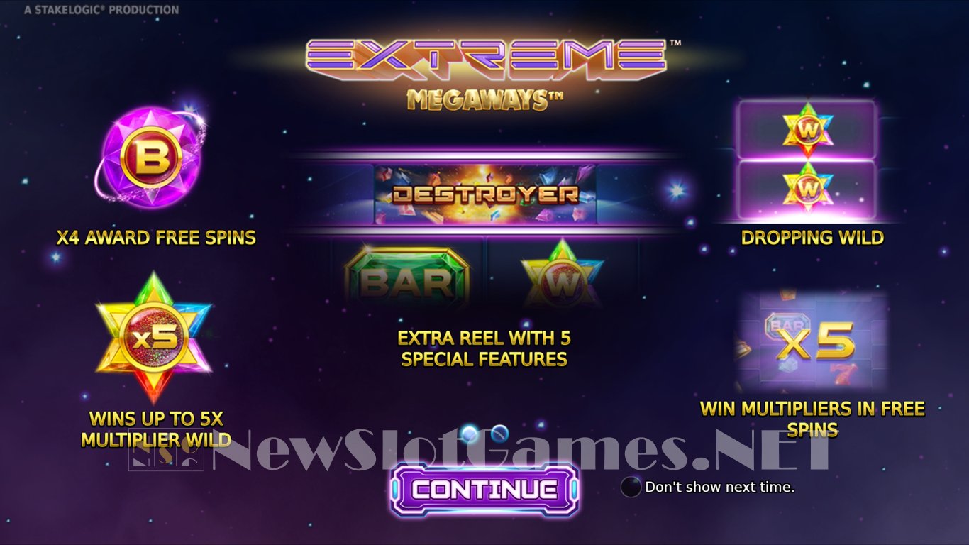 Extreme Megaways Slot Demo Image