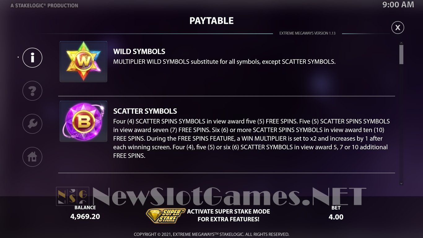 Extreme Megaways Slot Slot Image in Demo - pic. 5