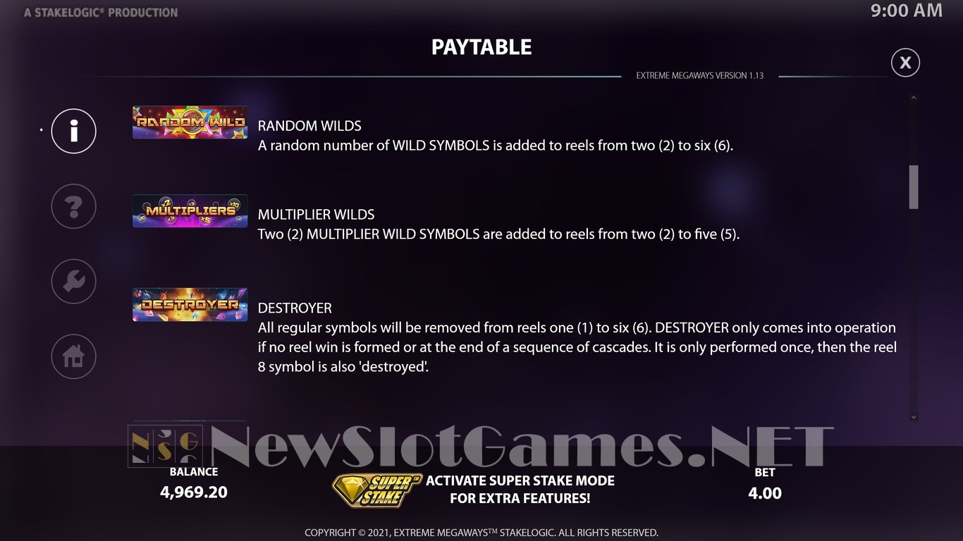 Extreme Megaways Slot Slot Image in Demo - pic. 6