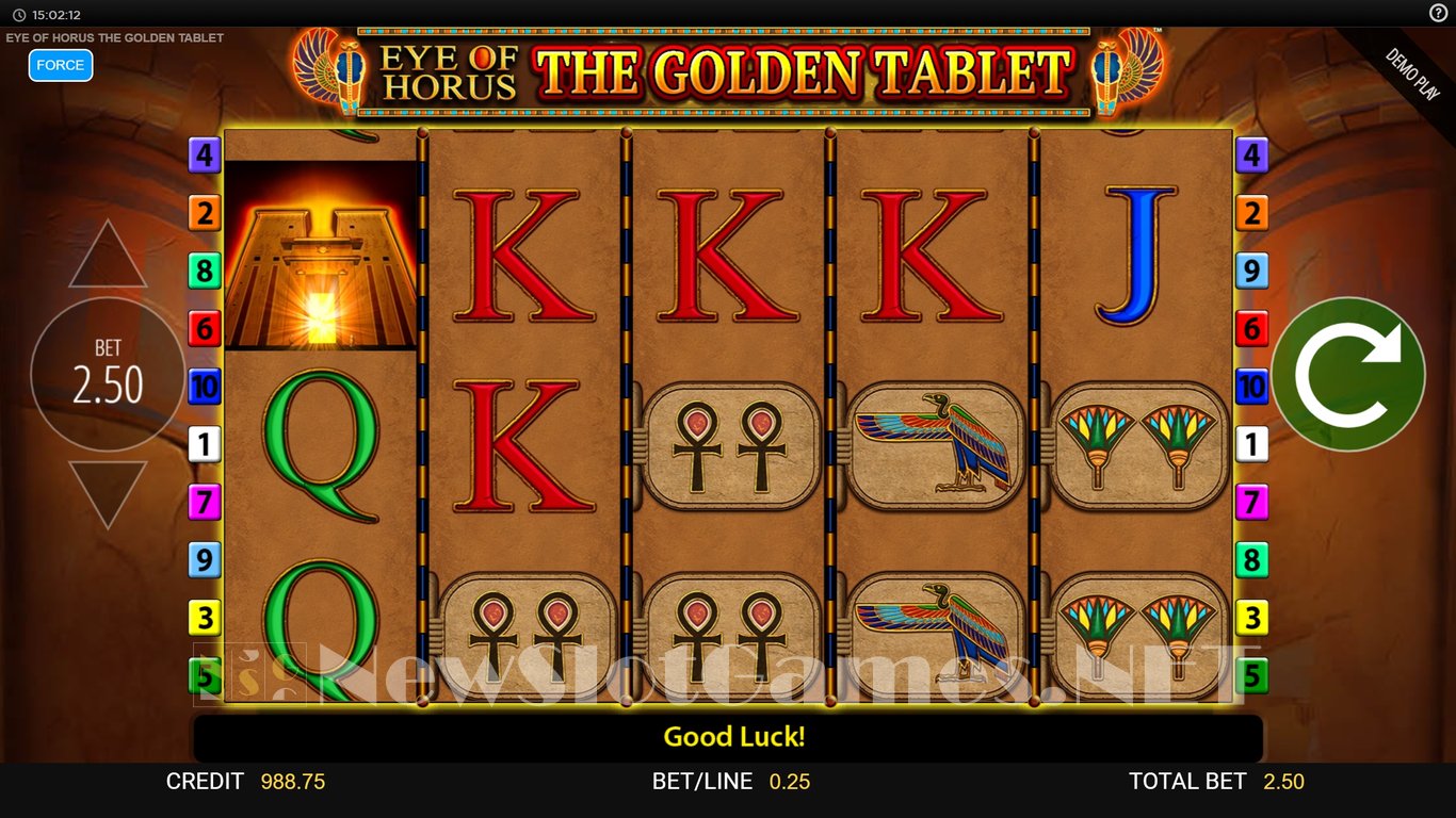 Eye of Horus The Golden Tablet Slot Slot Image in Demo - pic. 7