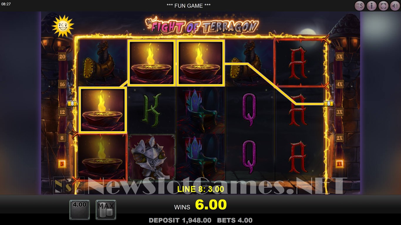 Fight of Terragon Slot Slot Image in Demo - pic. 6