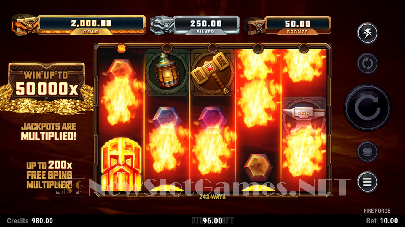 Fire Forge Slot Demo Image