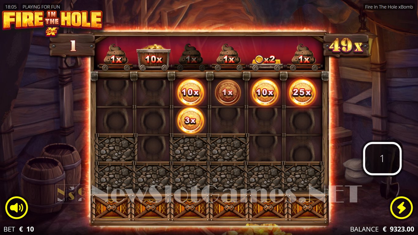 Fire In The Hole Slot Demo Image