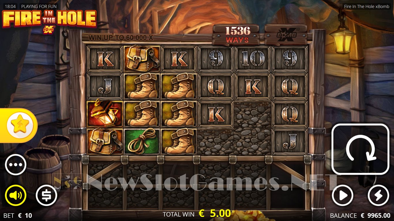 Fire In The Hole Slot Slot Image in Demo - pic. 2