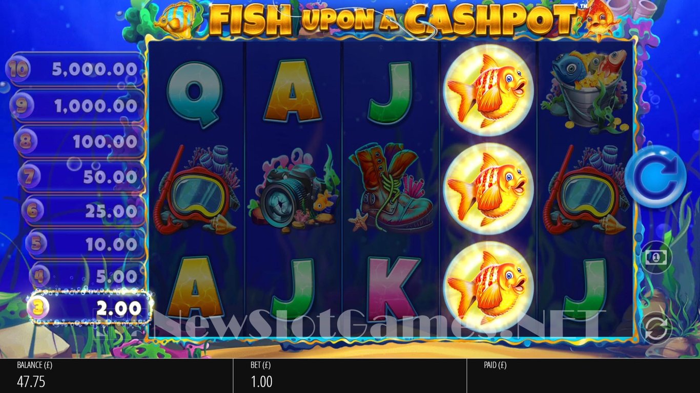 Fish Upon a Cashpot Slot Slot Image in Demo - pic. 3