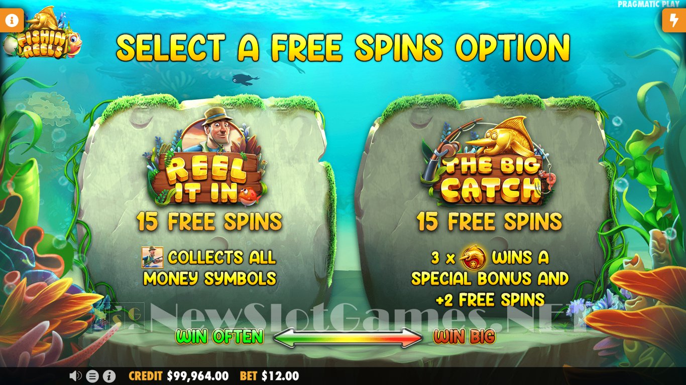 Fishin Reels Slot Demo Image