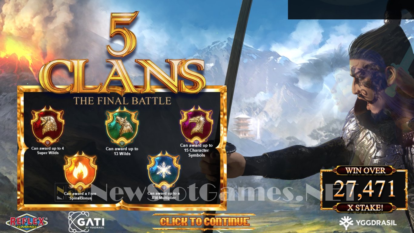 Five Clans Slot Demo Image
