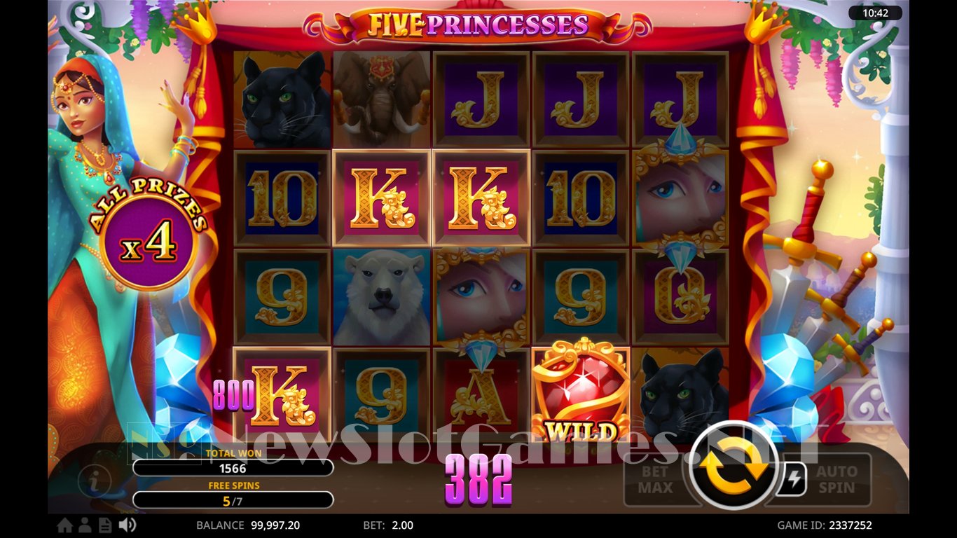Five Princesses Slot Slot Image in Demo - pic. 13