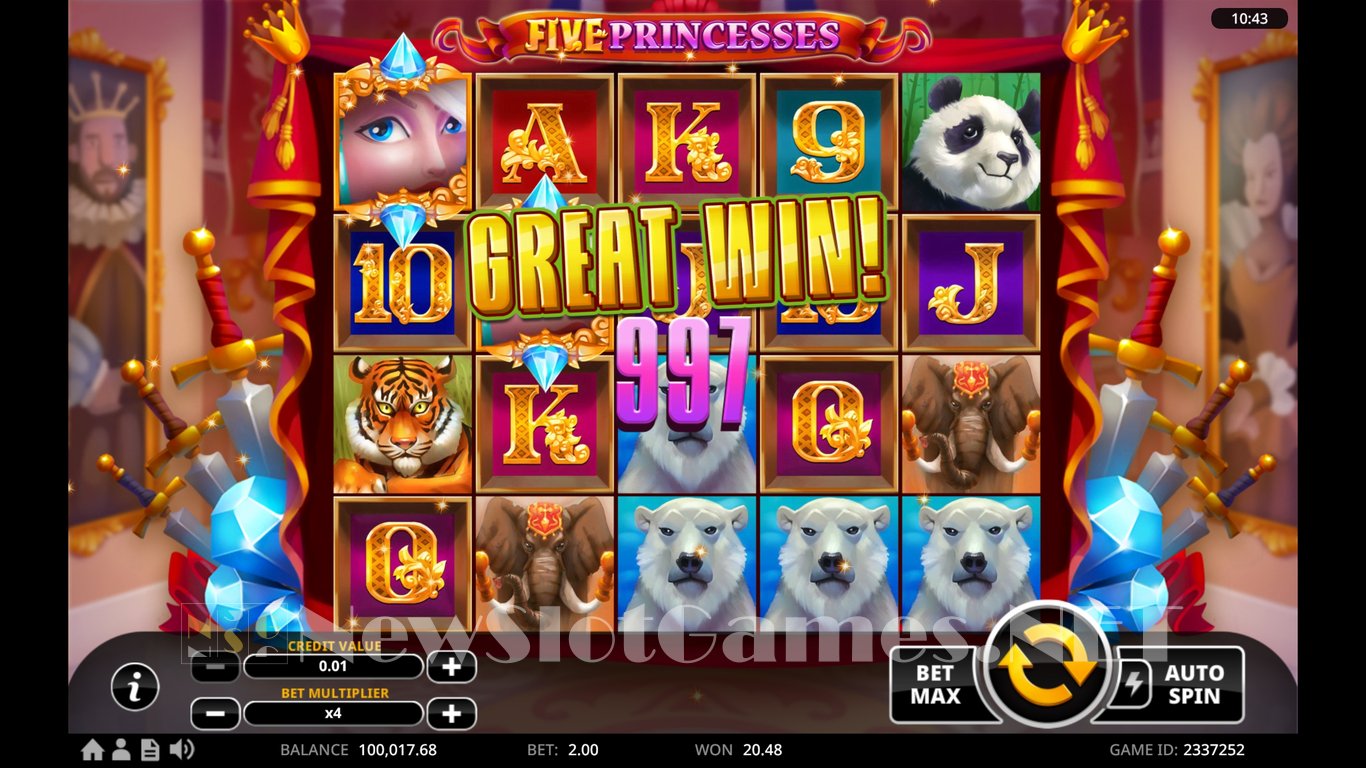 Five Princesses Slot Slot Image in Demo - pic. 15