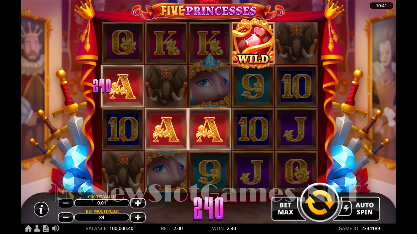 Five Princesses Slot Slot Image in Demo - pic. 2